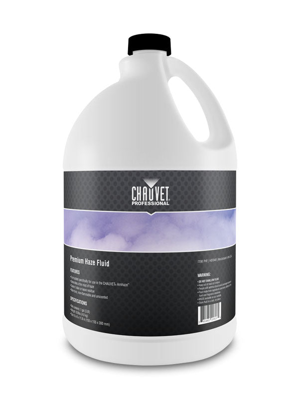 CHAUVET PRO PHF -  For use with the Amhaze line - Chauvet Professional PHF Premium Haze Fluid - Gallon