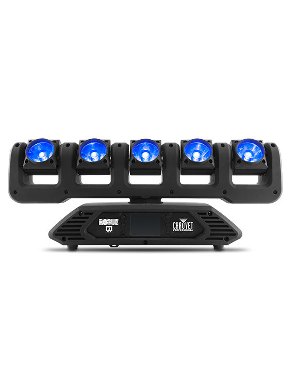 CHAUVET PRO ROGUE R1 FX-B - n infinite rotation of both pan and tilt for its five individually controlled heads - Chauvet Professional ROGUE R1-FXB Multi Beam Moving Head