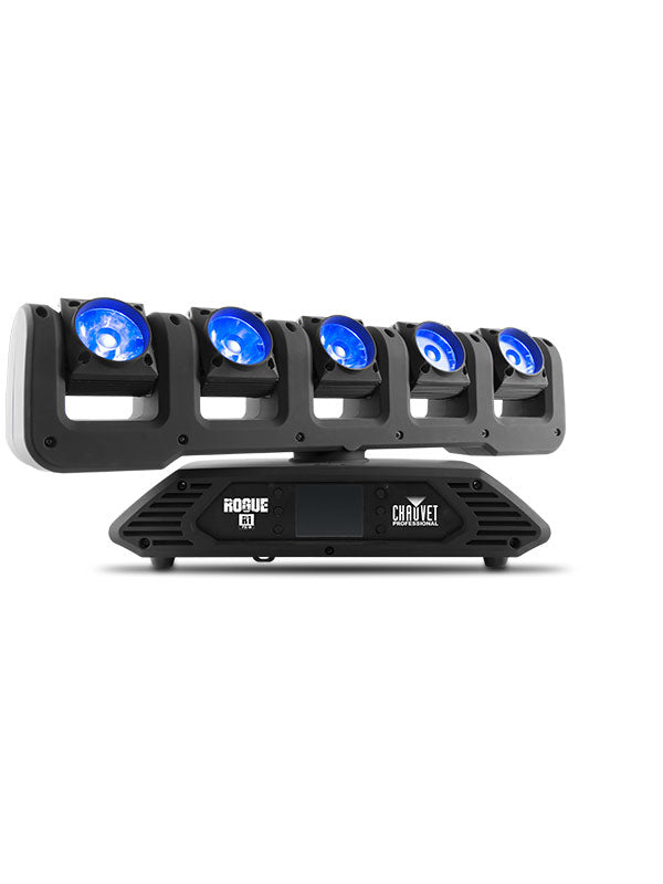 CHAUVET PRO ROGUE R1 FX-B - n infinite rotation of both pan and tilt for its five individually controlled heads - Chauvet Professional ROGUE R1-FXB Multi Beam Moving Head