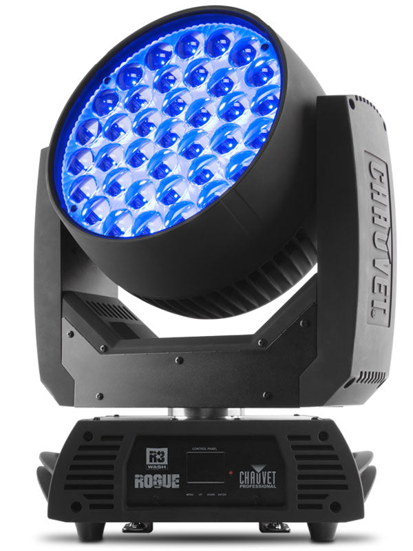 CHAUVET PRO ROGUE-R3X-WASH - feature packed moving wash workhorse ideal for rental and production inventories - Chauvet Professional ROGUE R3X-WASH LED Moving Head