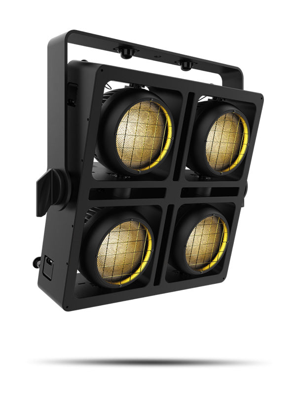 CHAUVET PRO STRIKE-ARRAY4 - outdoor-ready audience blinder with four high-power warm white LEDs housed in independently focusable pods.