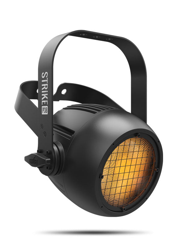 CHAUVET PRO STRIKE-P38 - compact, punchy and outdoor-ready blinder and strobe powered by a 90 W warm white LED source - Chauvet Professional STRIKE-P38 IP Rated Blinder & Strobe