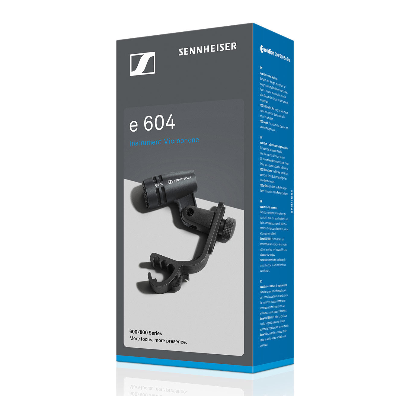 SENNHEISER 3-PACK E 604 Instrument microphone set