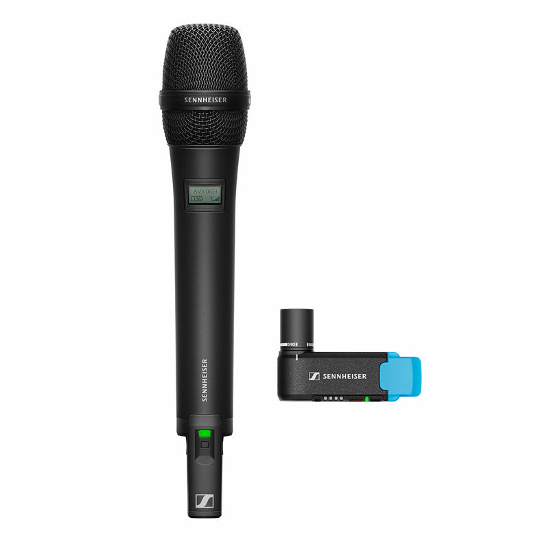 SENNHEISER AVX-835 SET-4-US Wireless vocal set - operate out of the box with camcorders as well as DSLR cameras.