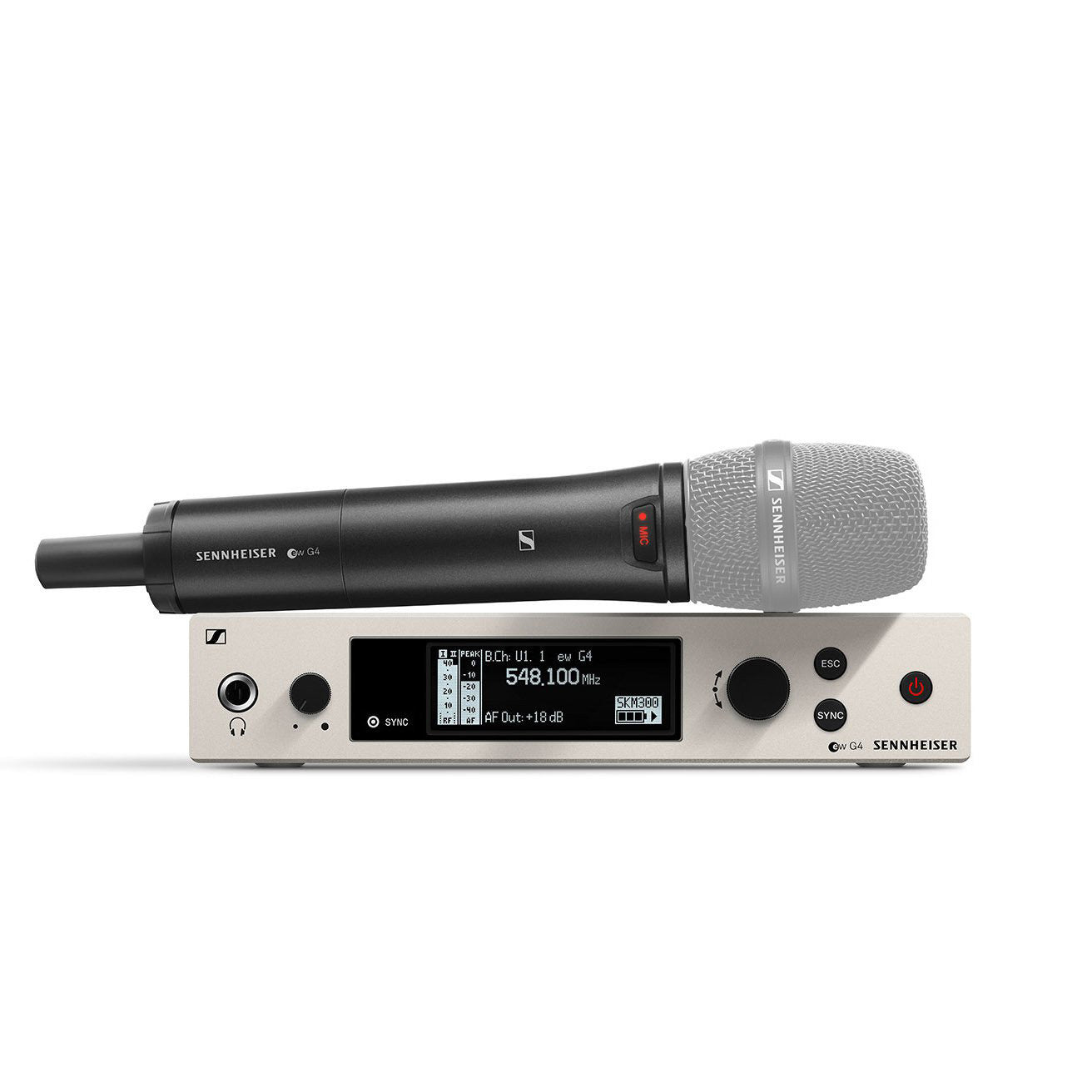 Wireless handheld set - EW 300 G4-BASE SKM-S-GW1 (558 - 608 MHz)