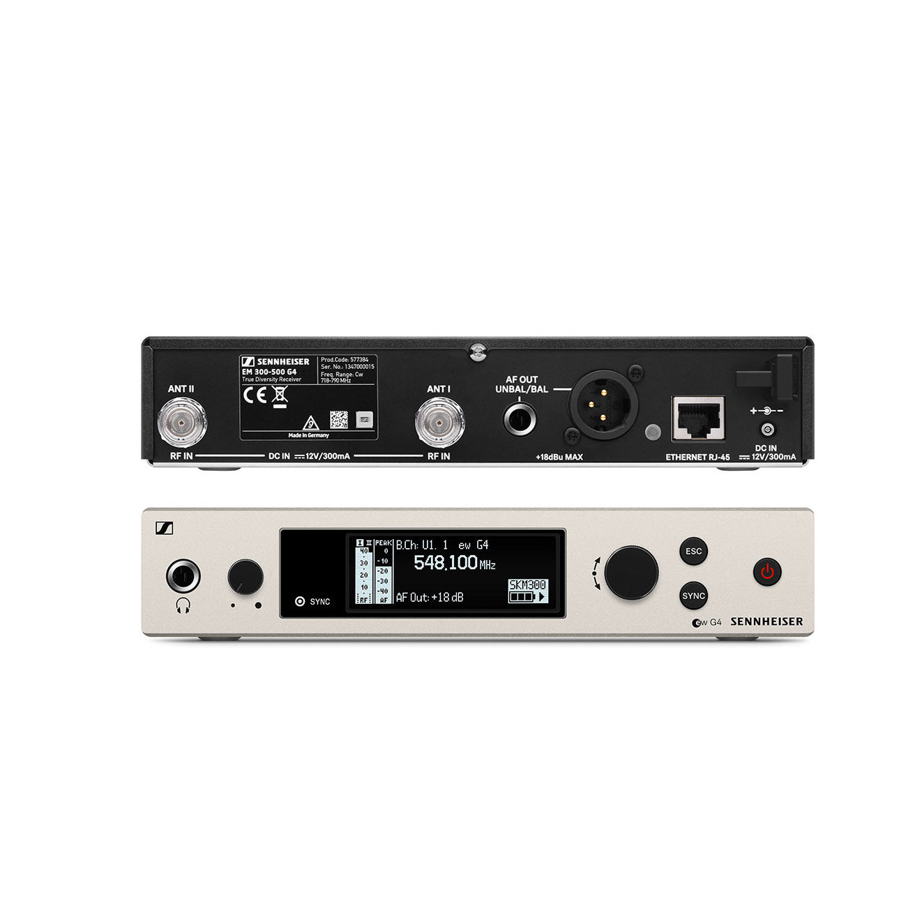 SENNHEISER ew 300 G4-865-S-AW+ Wireless vocal set - EW 300 G4-865-S-AW+