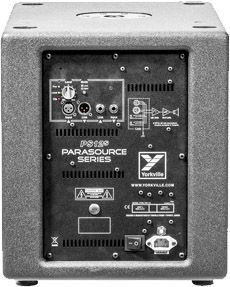 YORKVILLE PS15SF - Yorkville PS15SF ParaSource 15" 1000W Powered Subwoofer w/ Fly Points