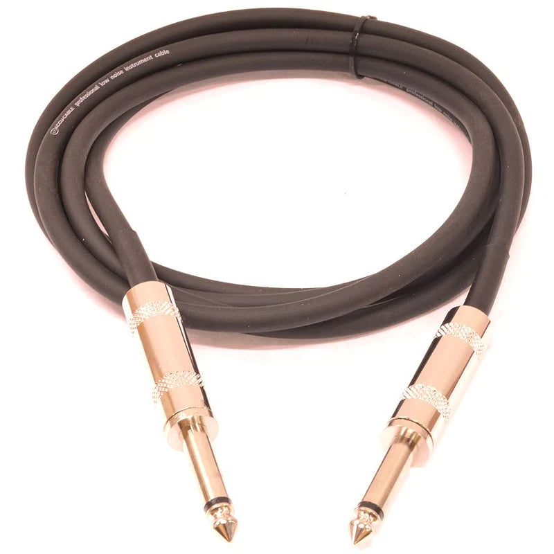 AMERICAN DJ QTR6 - 1/4" TS Phone Male to 1/4" TS Phone Male Mono Instrument Cable (6')