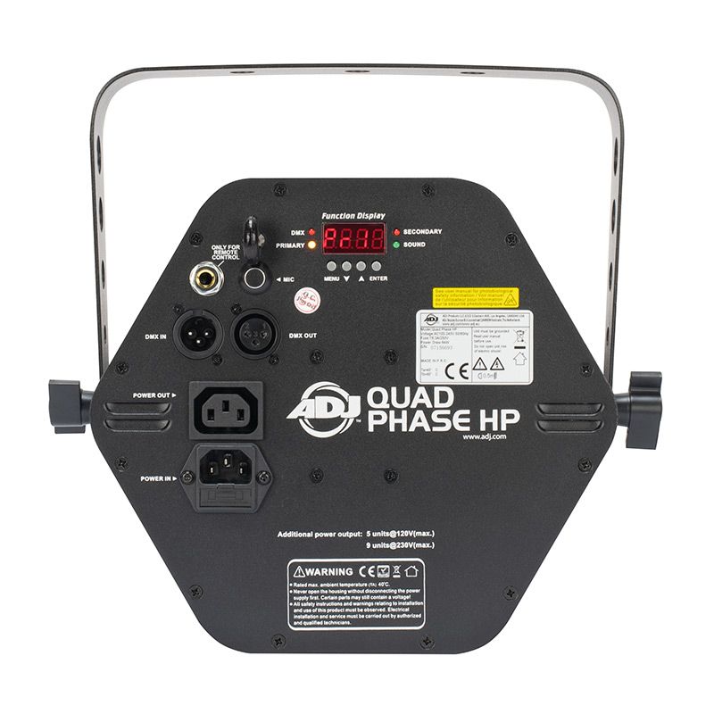 AMERICAN DJ QUAD PHASE HP - High Power DMX effect led