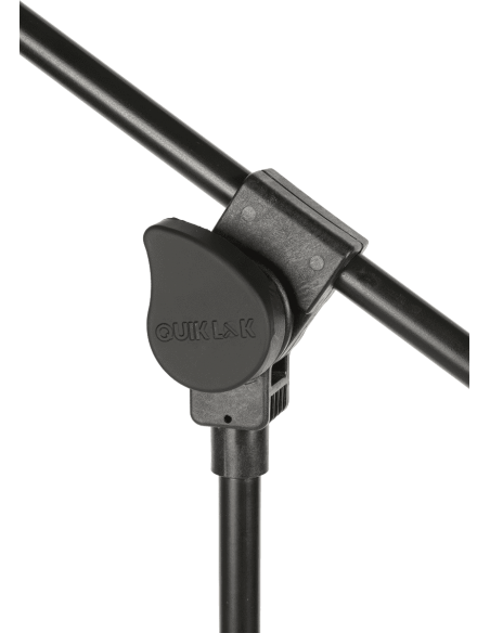 QUIKLOK A302BK - “MICROLITE” TRIPOD BASE MICROPHONE BOOM STAND