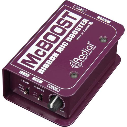 Radial McBoost - Radial Engineering MCBOOST Microphone Signal Intensifier