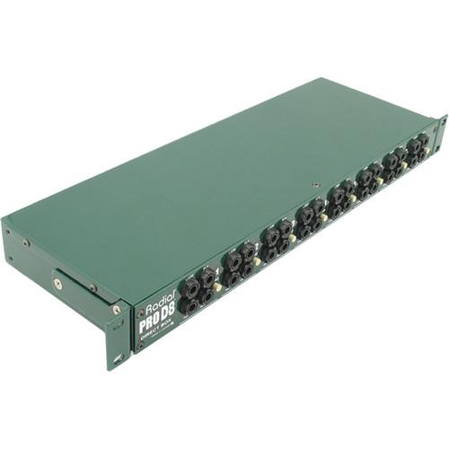 Radial ProD8 - Radial Engineering PROD8 8 Channel Rackmount Passive Direct Box