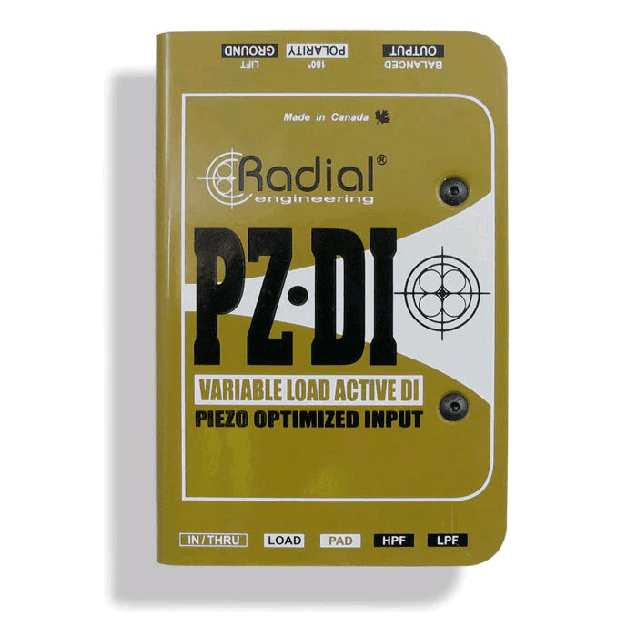 Radial PZ-DI - Radial Engineering PZ-DI Orchestral Instrument DI