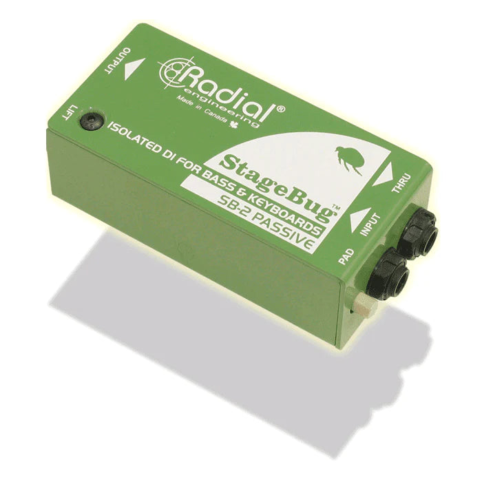 Radial SB-2 Passive - Radial Engineering SB-2 PASSIVE Passive DI For Bass Acoustic & Keyboard