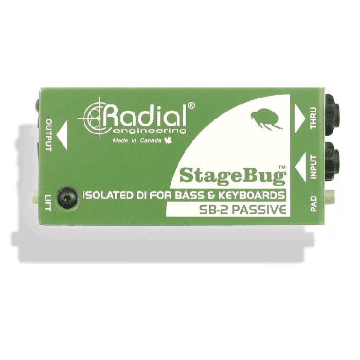 Radial SB-2 Passive - Radial Engineering SB-2 PASSIVE Passive DI For Bass Acoustic & Keyboard