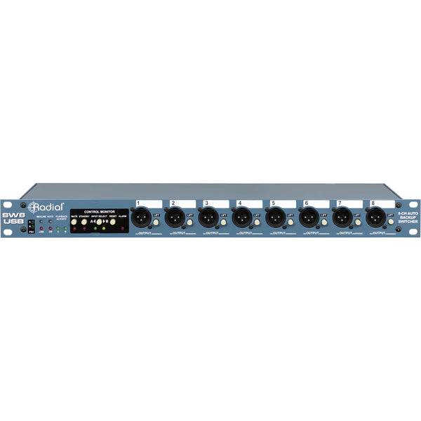 Radial Switch Radial SW8-USB - Radial Engineering SW8-USB Auto-Switcher + Interface