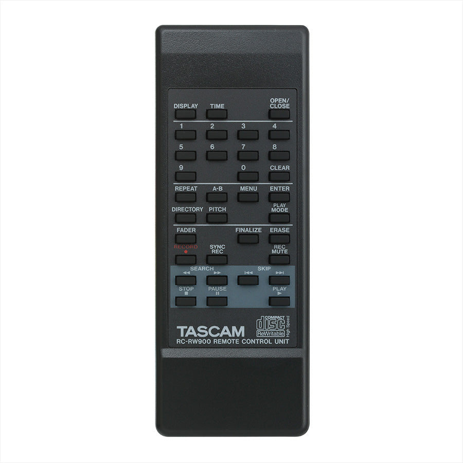 TASCAM CD-RW900SX - Unique and powerful features offer professional functionality, quality, and control.