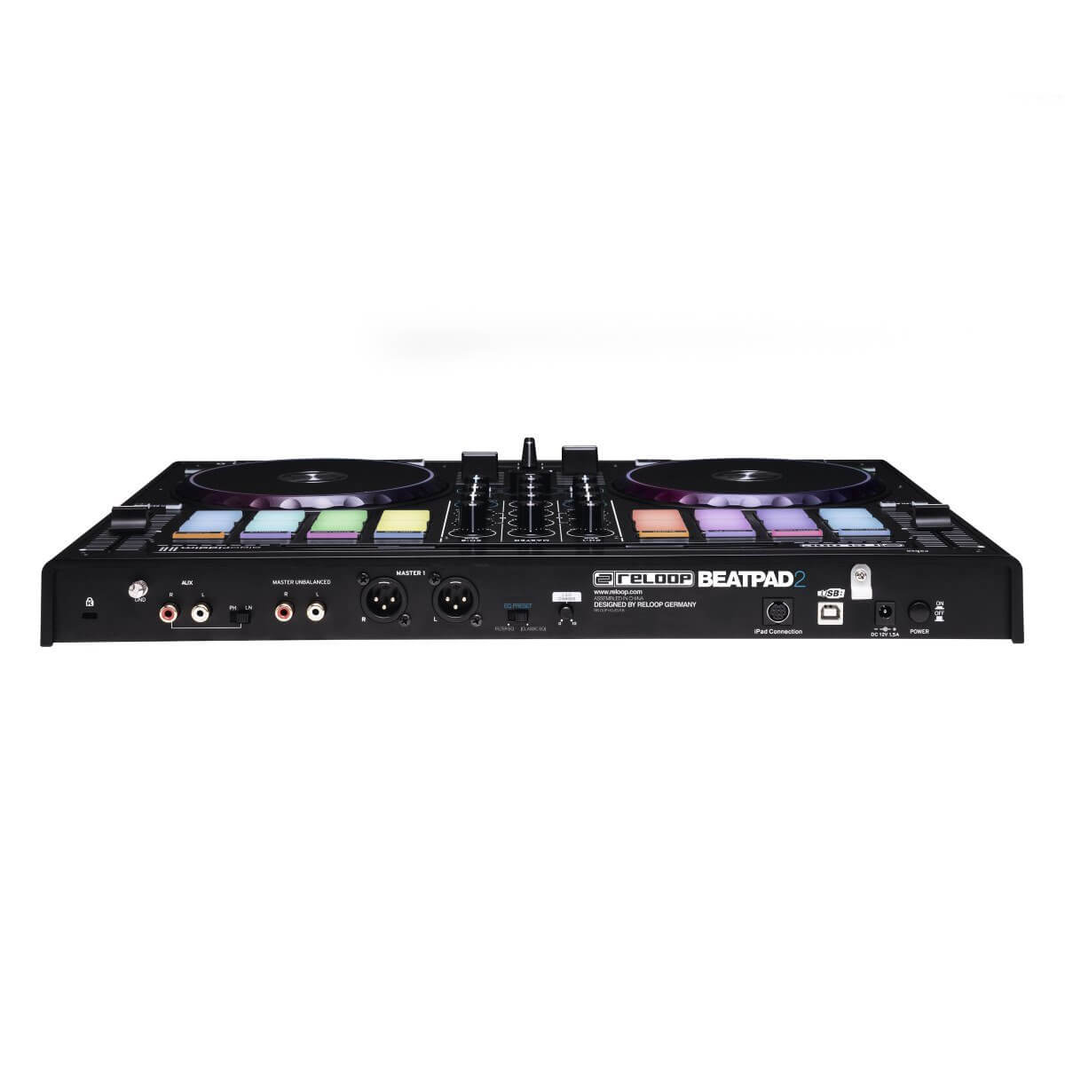 RELOOP Beatpad-2 - Professional DJ controller for iPad, Mac/PC and And