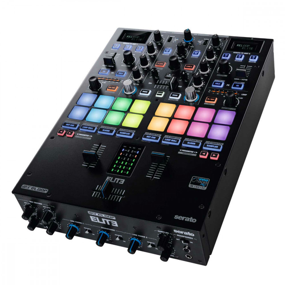 RELOOP ELITE - Professional DVS Performance Mixer for Serato DJ Pro