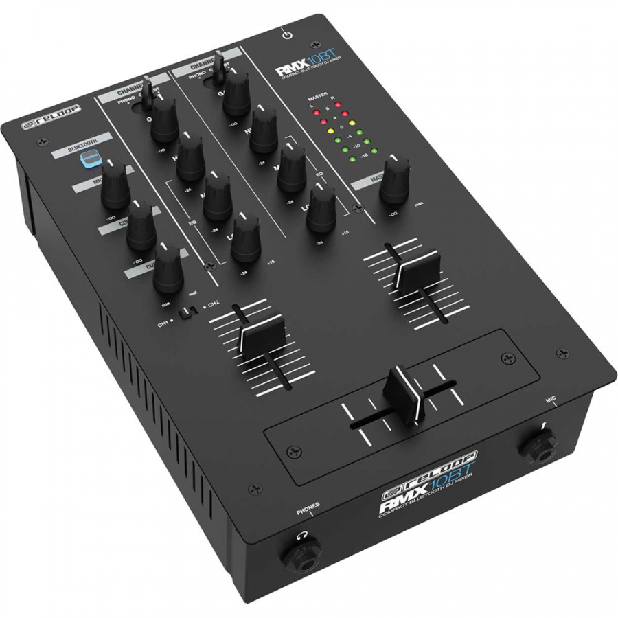 RELOOP RMX-10BT - 2 Channel Bluethooth Dj Mixer