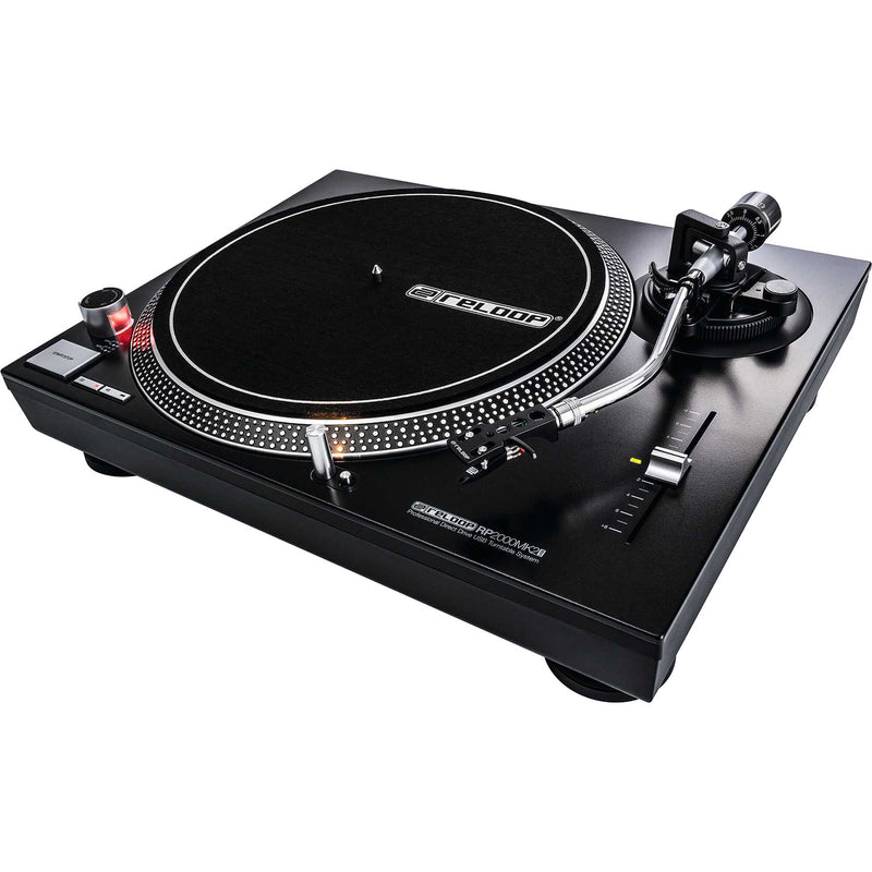 RELOOP RP-2000MK2 - Quartz-driven DJ turntable with direct drive