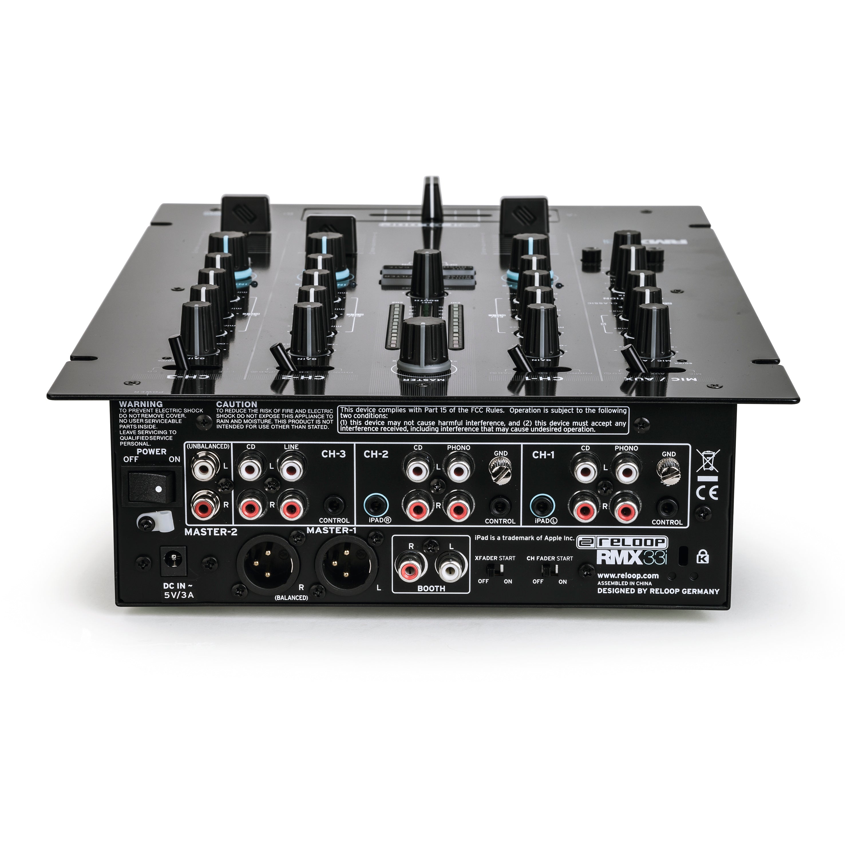 RELOOP RMX-33I - 3 (+1) Channel Digital Effect Mixer