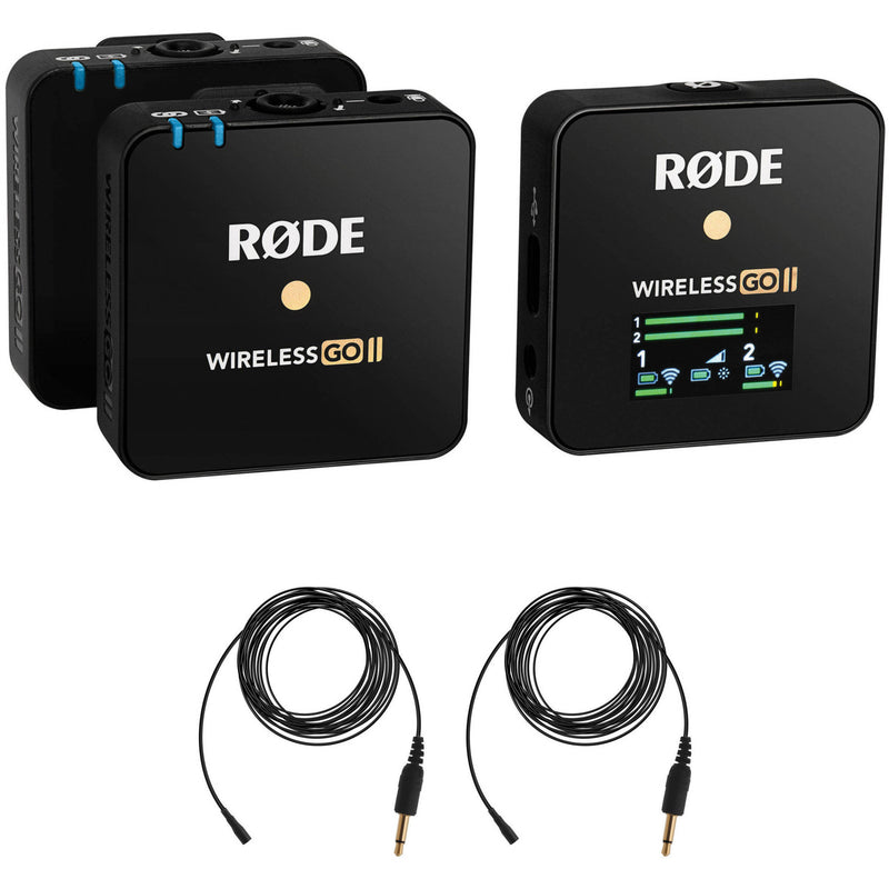 RODE WIRELESS GO 2- Dual channel Ultra Compact Wireless Microphone Sys