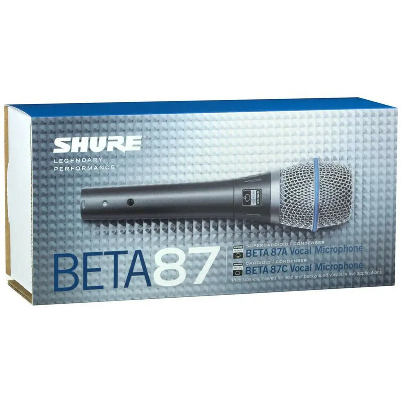 Shure BETA87C - Vocal Condenser Microphone - Cardioid