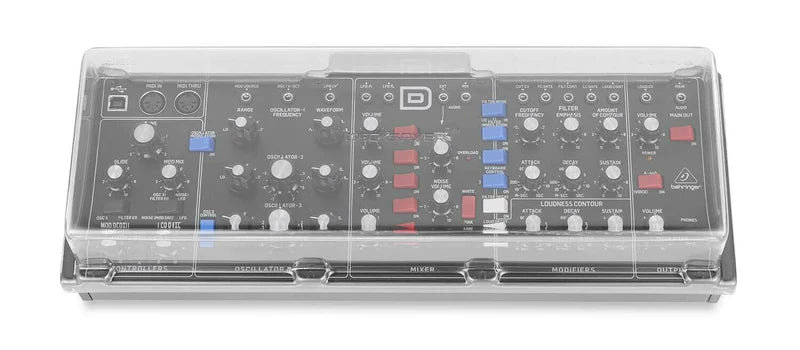 DECKSAVER DS-PC-MODELD - Decksaver DS-PC-MODELD Polycarbonate Cover for Behringer Model-D