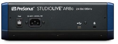 PRESONUS StudioLive-AR8C - 8-channel USB-C Audio Interface / Analog Mixer / Stereo SD Recorder