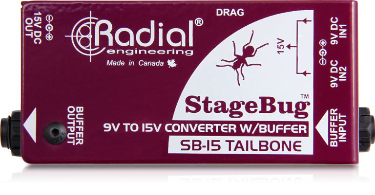 Radial SB-15 Tailbone - Radial Engineering SB-15 TAILBONE Stagebug Signal Buff
