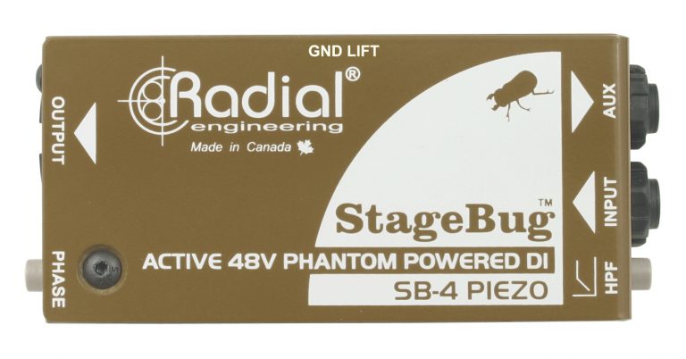 RADIAL SB-4 - Compact Active DI with Piezo Input