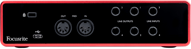 FOCUSRITE Scarlett 4i4 3rd Gen - replace by Scarlett 4i4 4th GEN)