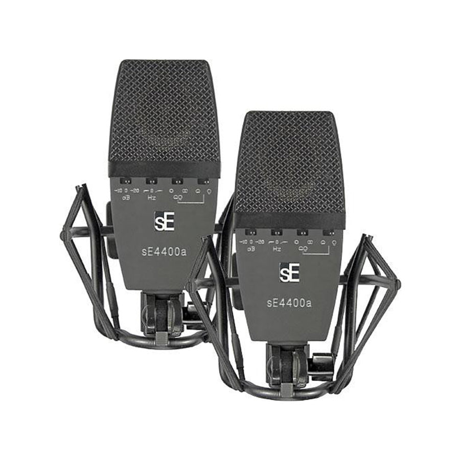SE ELECTRONICS SE-4400ASP Match pair Hand-Crafted True Condenser Cardioid, Hyper Cardioid, Omni, Figure-8
