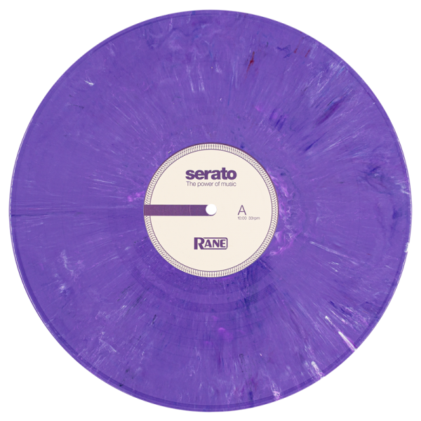 SERATO SCV-SP-PUR-RN - 12" Control Vinyl Limited Edition Purple Rane X Serato Pressing (Pair)