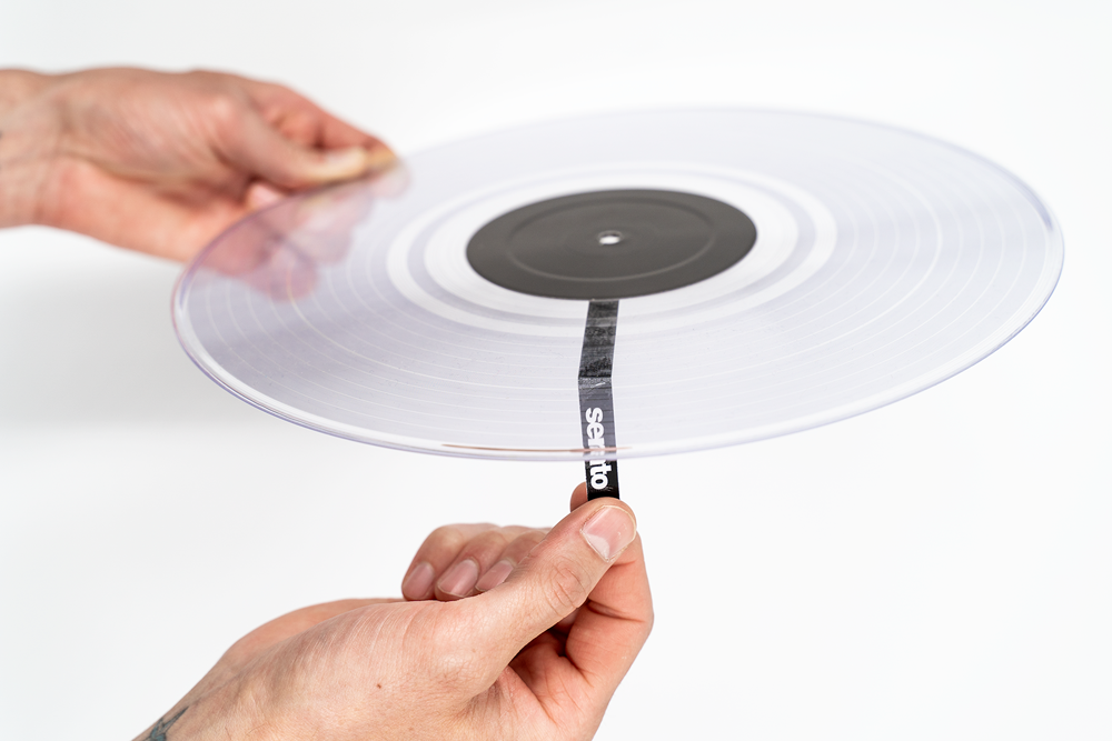 SERATO SCV-PS-SL-BM Serato Sticker Lock Vinyl - (Pair)