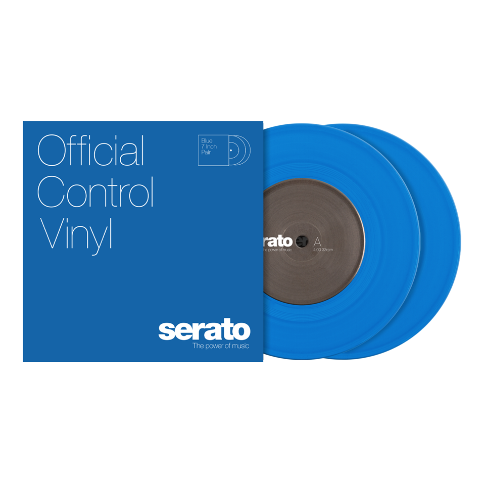 SERATO SCV-PS-BLU-7 - 7" Serato Standard Colors - Blue (pair)