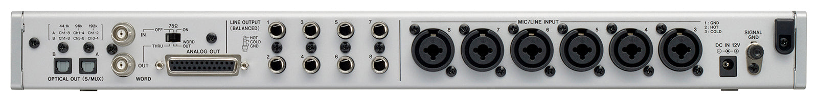 TASCAM SERIES 8P-DYNA - 20 in / 20 out interface