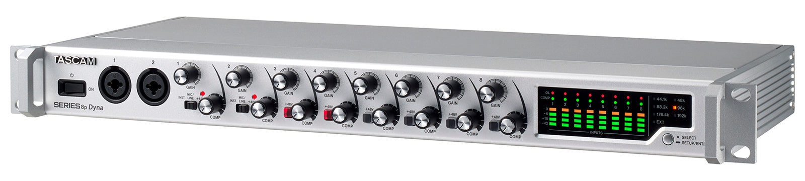 TASCAM SERIES 8P-DYNA - 20 in / 20 out interface