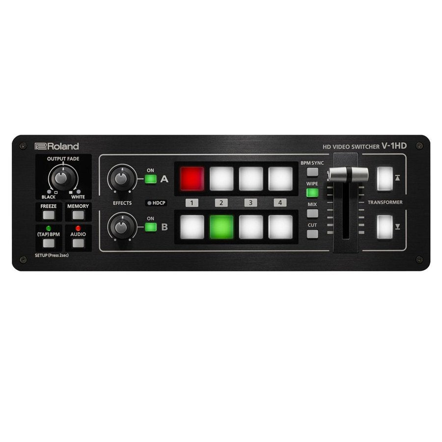 ROLAND V-1HD 4 channel HDMI video mixer/switcher - 2 output