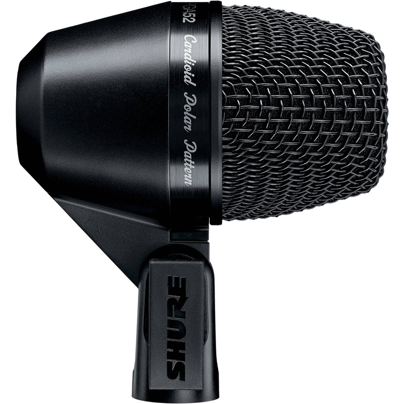 SHURE PGA52-LC - Cardioid swivel-mount dynamic kick drum microphone.