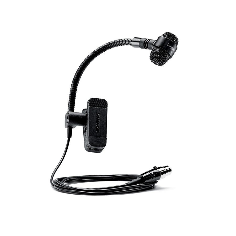 SHURE PGA98H-TQG - Instrument Cardioid condenser instrument clip microphone