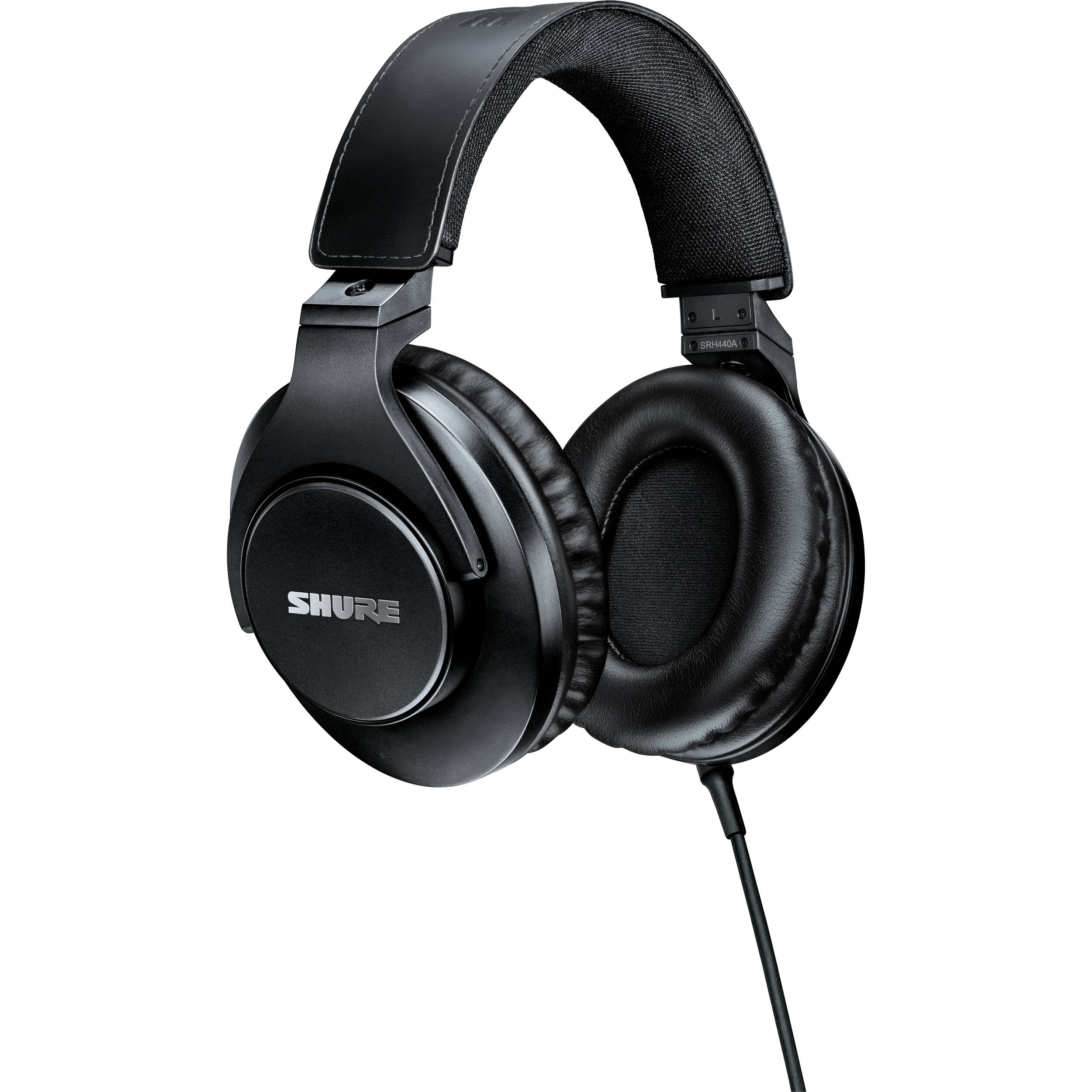 Shure SRH440A - Professional Studio Headphones with Detachable Cable.