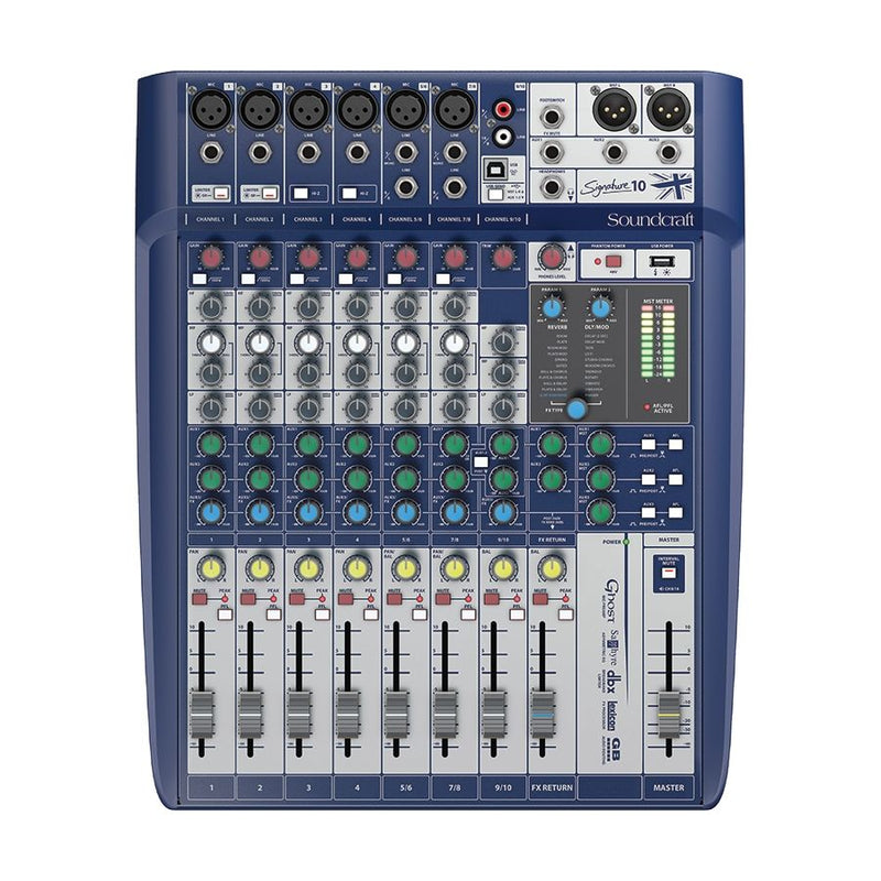 SOUNDCRAFT SIGNATURE 10 - 10 inputs mixing console