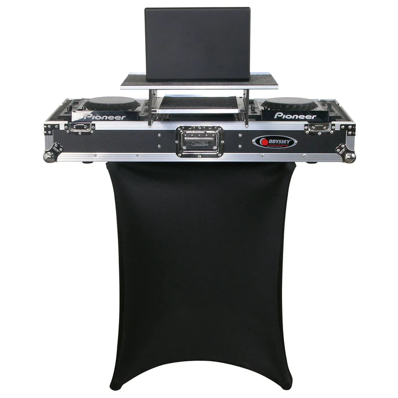 Odyssey SPALTBXSBLK Stand DJ Equipment - Odyssey SPALTBXSBLK - Black X-Stand Slip Scrim