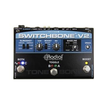 Radial Switchbone-V2 -Radial Engineering SWITCHBONE-V2 ABY/C Amp Selector & Booster
