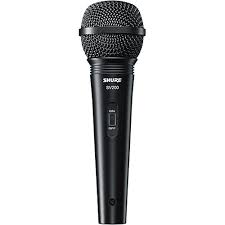 SHURE SV200 Cardioid dynamic microphone with on/off switch