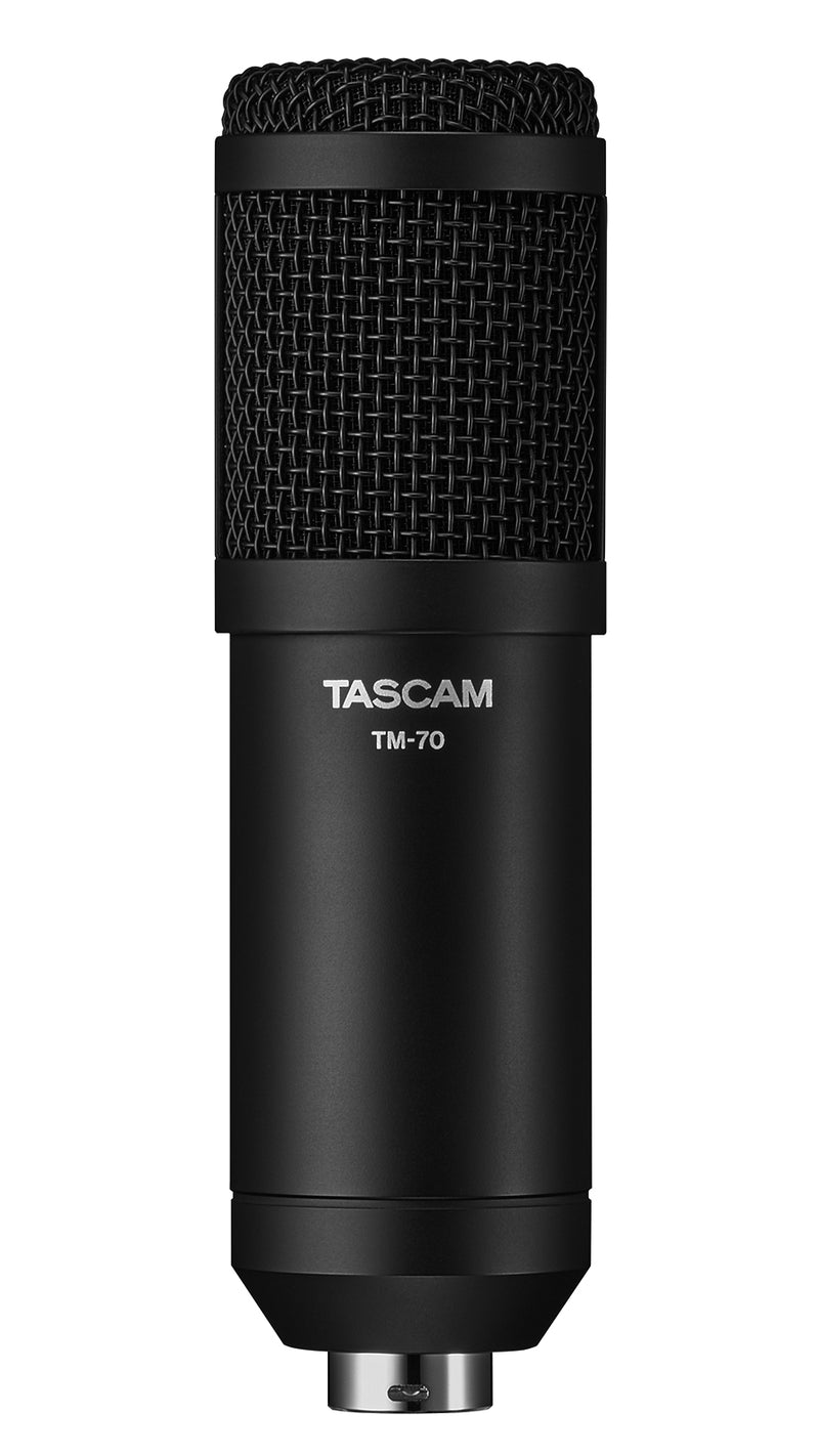 TASCAM TM-70 - Dynamic Microphone for Broadcast Streaming