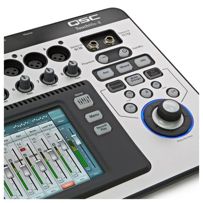 QSC TOUCHMIX-8 - 8-channel digital mixer