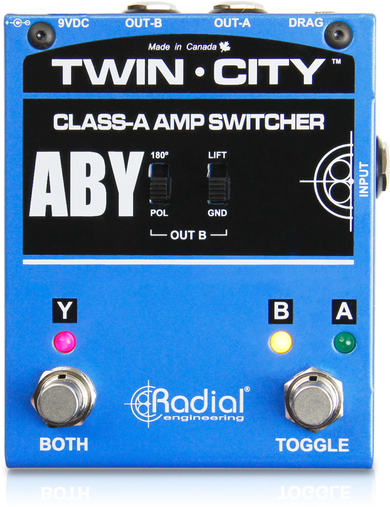 Radial Twin City - Active ABY Amp Switcher